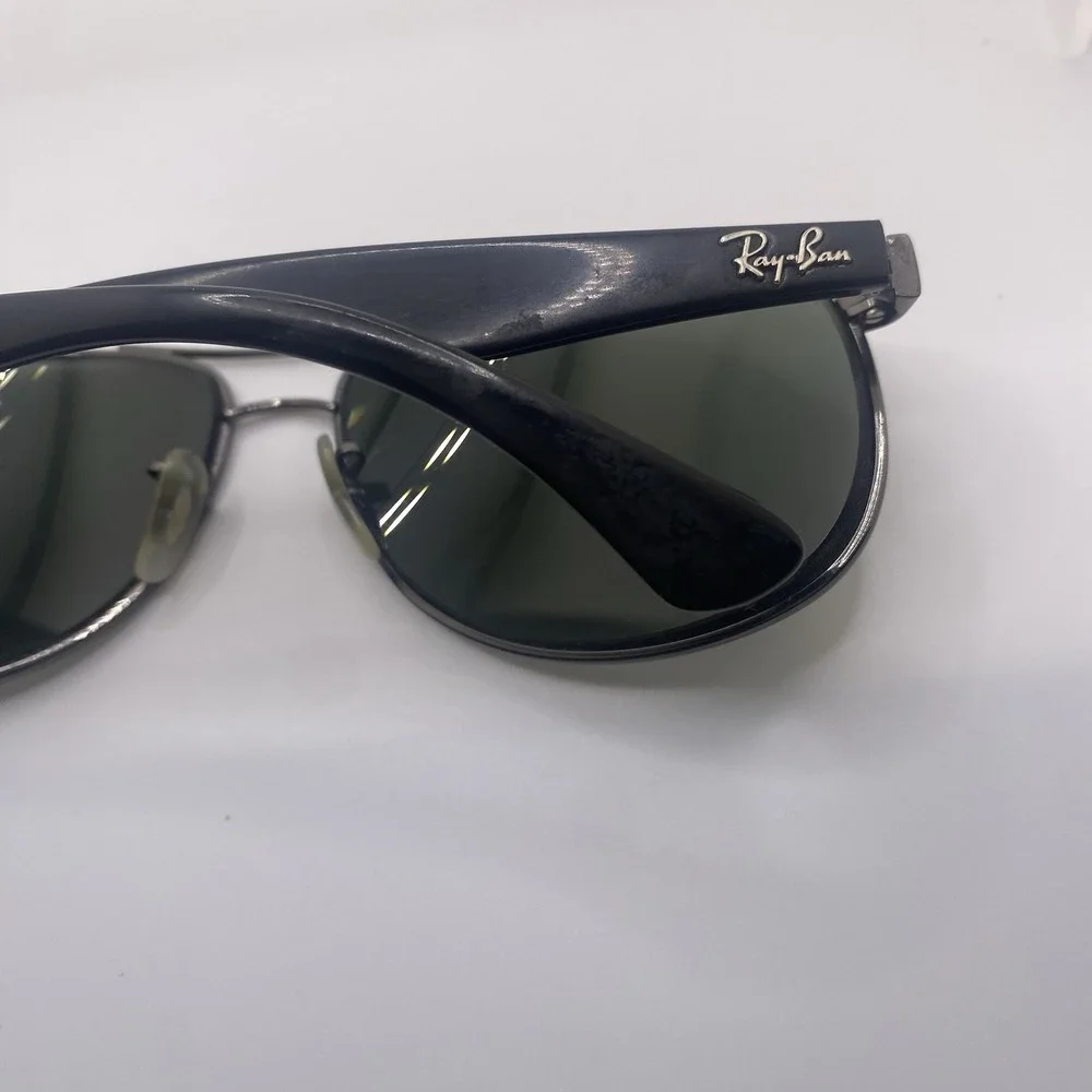 Ray-Ban Sunglasses Aviator FRAMES ONLY RB 3528 Polarized 61-14-135 Black 585